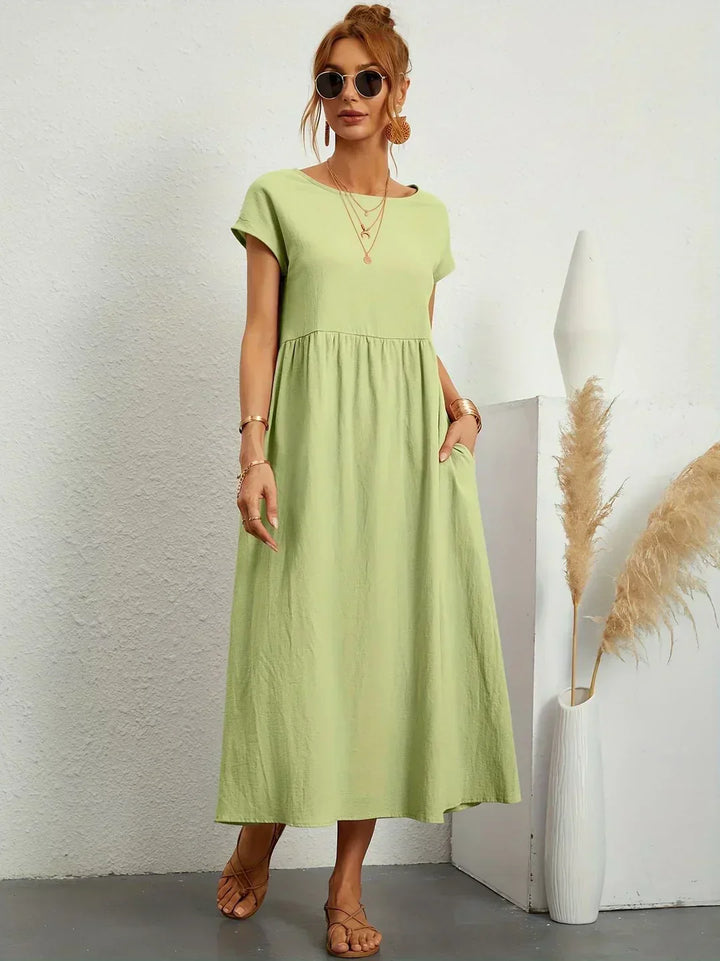 Lily | Fluid Midi Dress