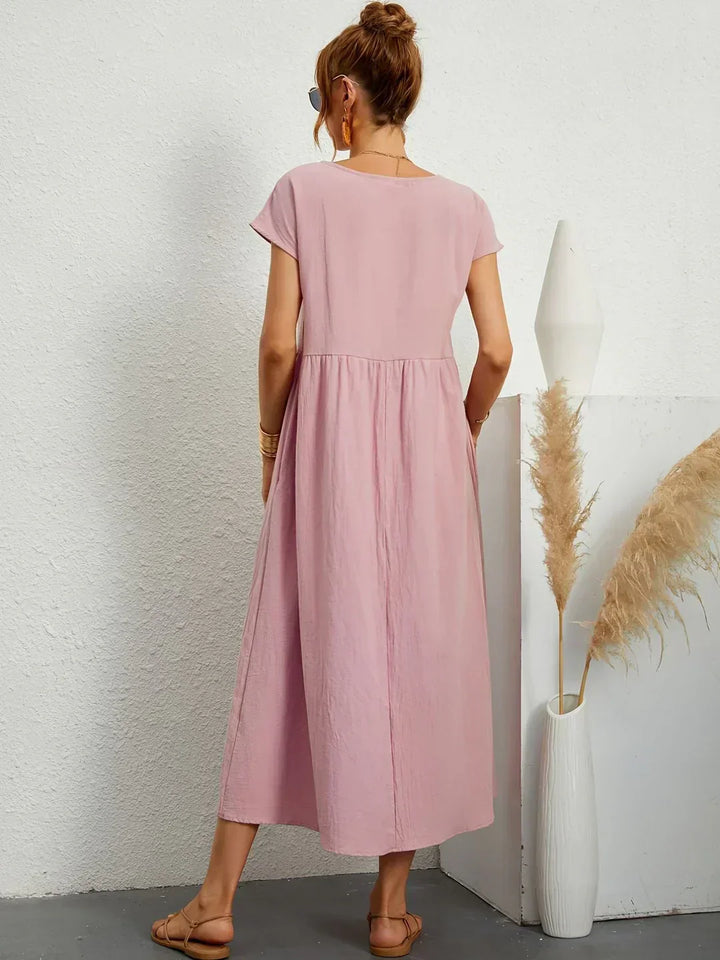 Lily | Fluid Midi Dress