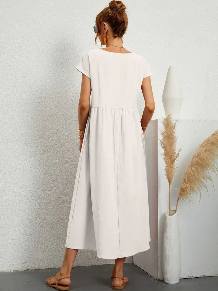 Lily | Fluid Midi Dress