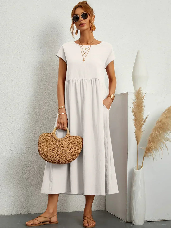 Lily | Fluid Midi Dress