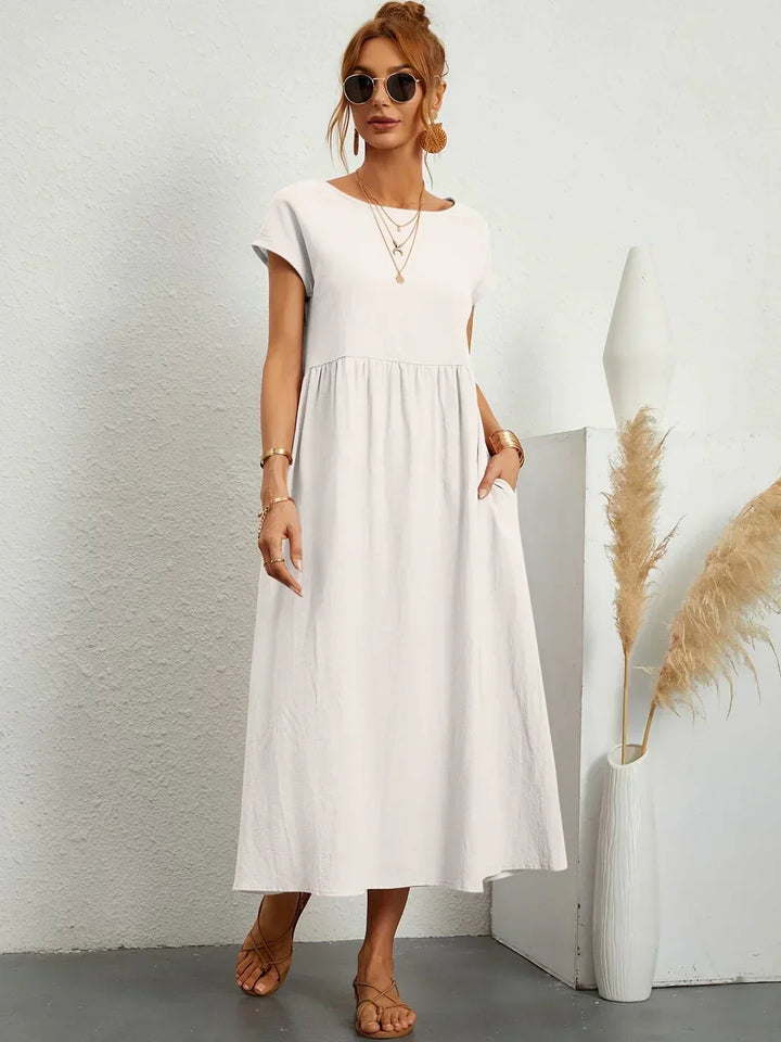 Lily | Fluid Midi Dress