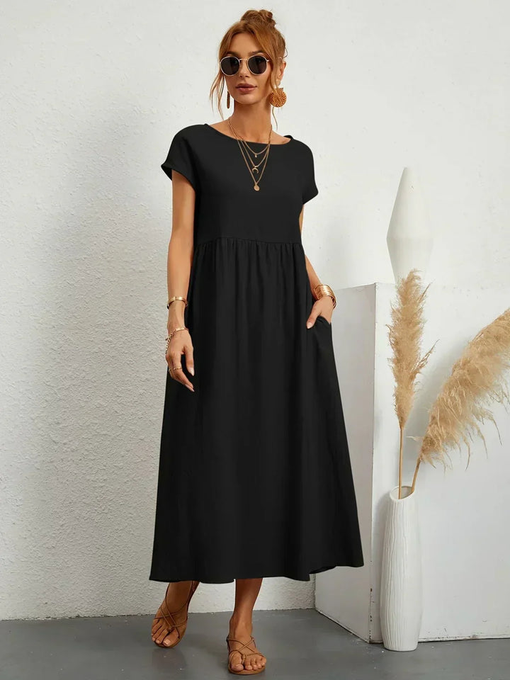 Lily | Fluid Midi Dress