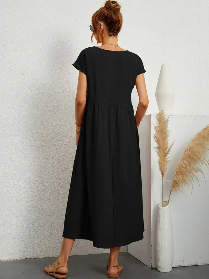 Lily | Fluid Midi Dress