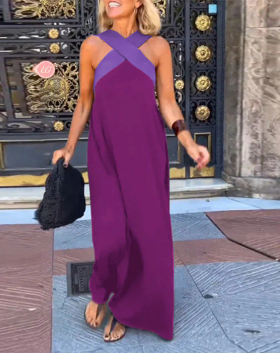 Solvie | Crossover Neckline Summer Dress
