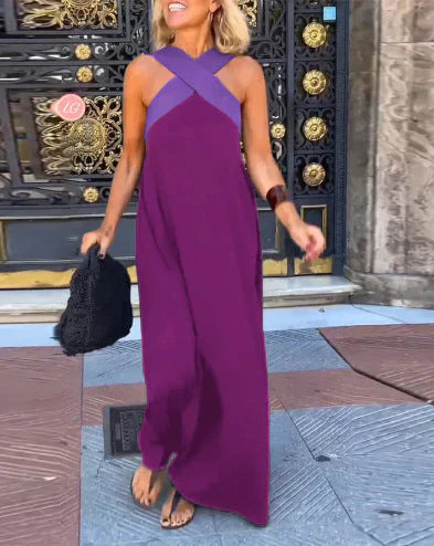 Clara | Wrap-Front Maxi Dress