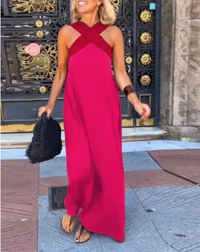 Solvie | Crossover Neckline Summer Dress
