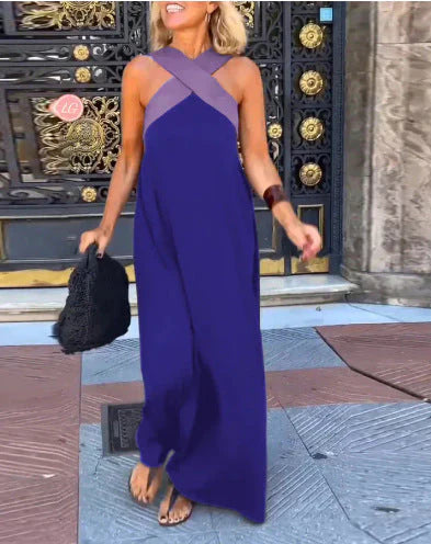 Clara | Wrap-Front Maxi Dress