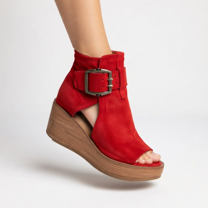 Orelia | Open Wedge Ankle Boots