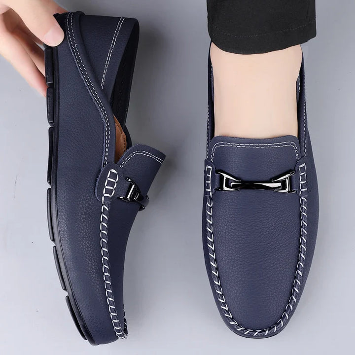 Valerio | Classic Leather Comfort Loafers