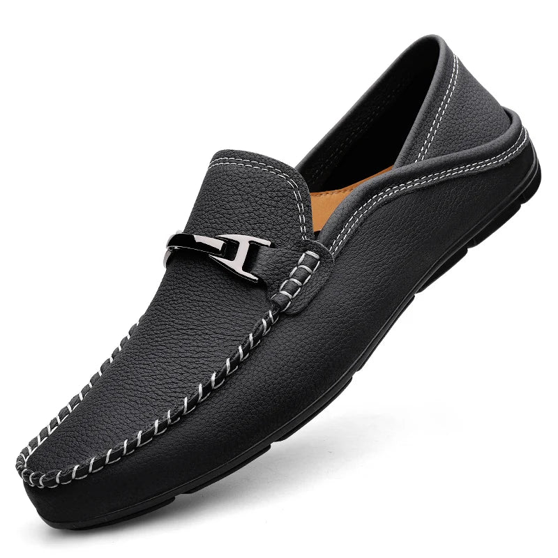 Valerio | Classic Leather Comfort Loafers