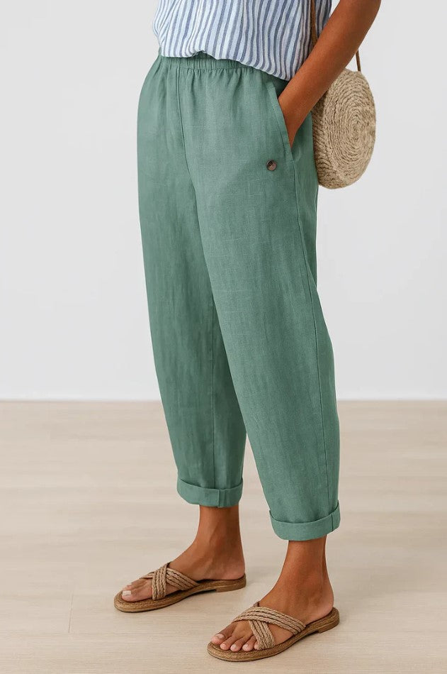 Maura | Timeless Plain Everyday Trousers