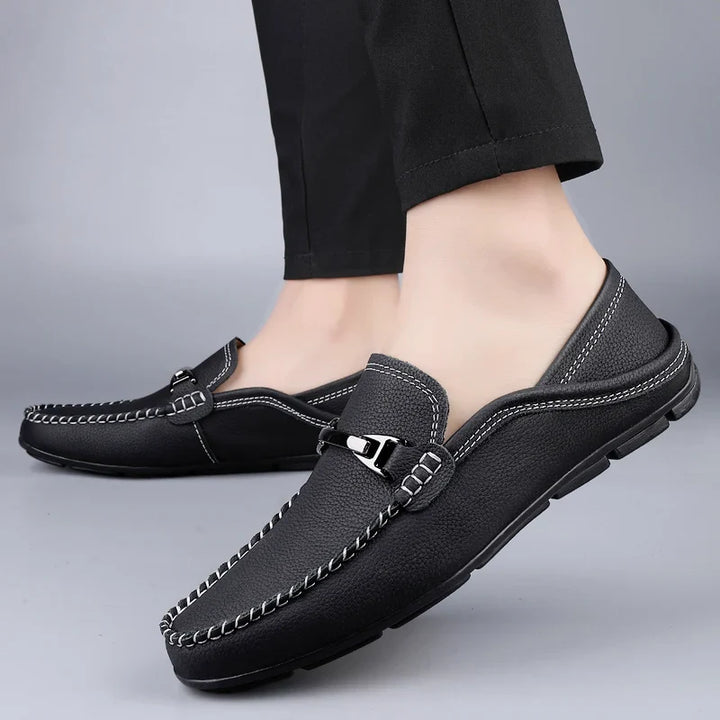 Valerio | Classic Leather Comfort Loafers