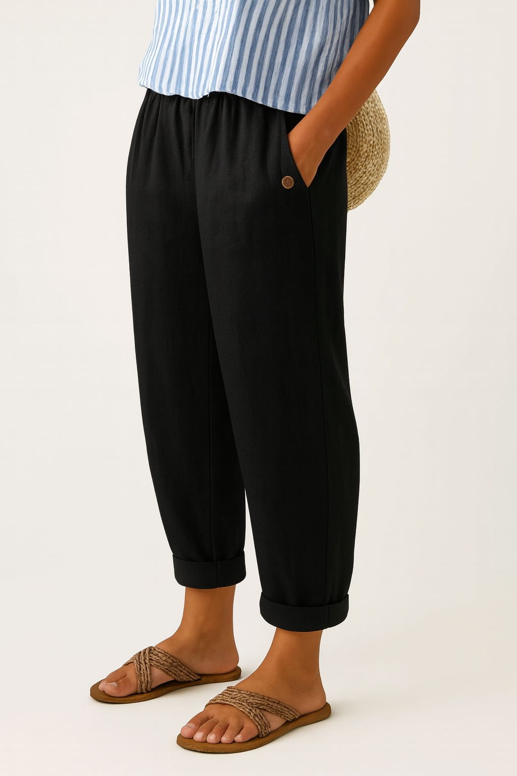 Maura | Timeless Plain Everyday Trousers