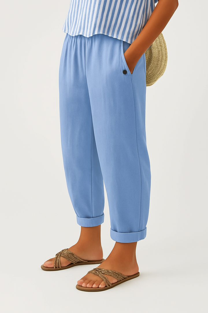 Maura | Timeless Plain Everyday Trousers
