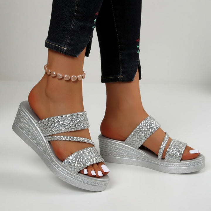 Tessalia | Braided Wedge Mules