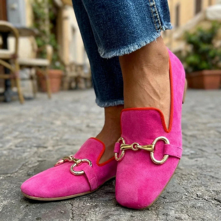 Loretta | Statement Suede Loafers