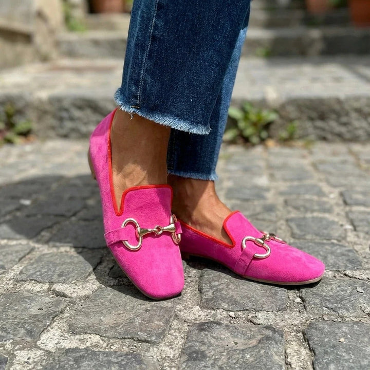 Loretta | Statement Suede Loafers