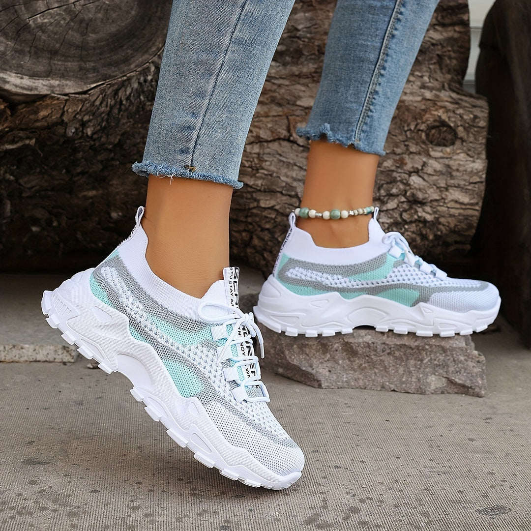 Eliza | Colour-Block Casual Sneakers
