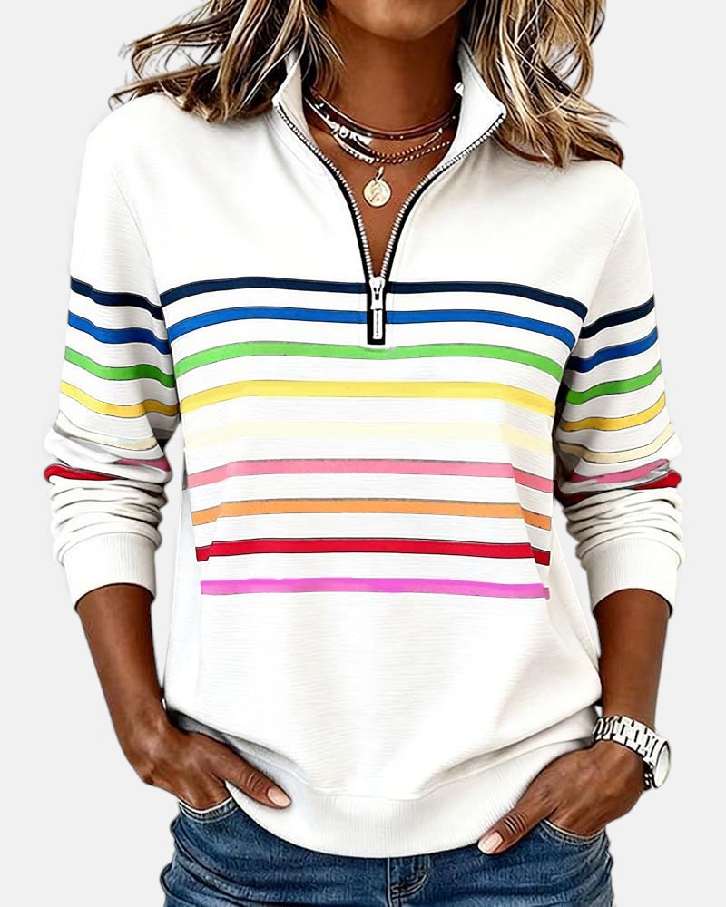 Verena | Striped Comfort Sweater