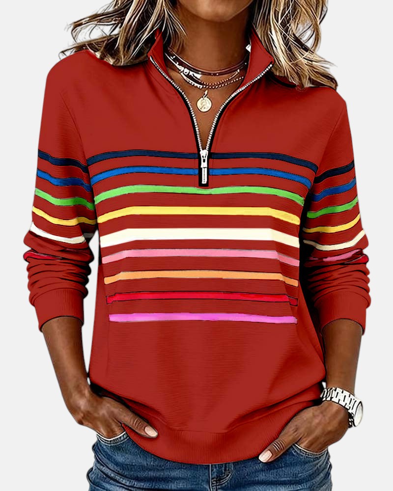 Verena | Striped Comfort Sweater