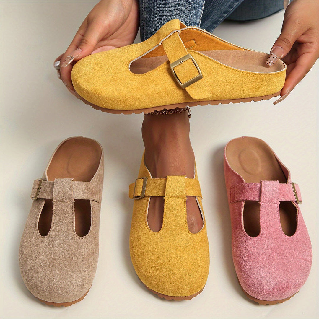Sofia | Buckle Clog Sandals