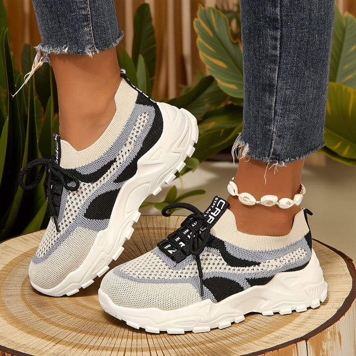 Eliza | Colour-Block Casual Sneakers