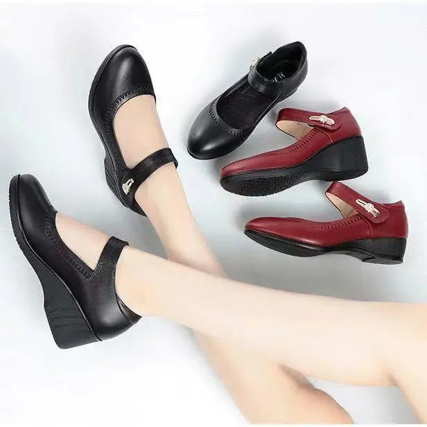Lyra | Elegant Mid-Heel Comfort Shoes