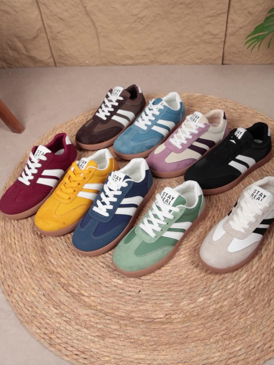 Mila | Casual Lace-Up Comfort Trainers