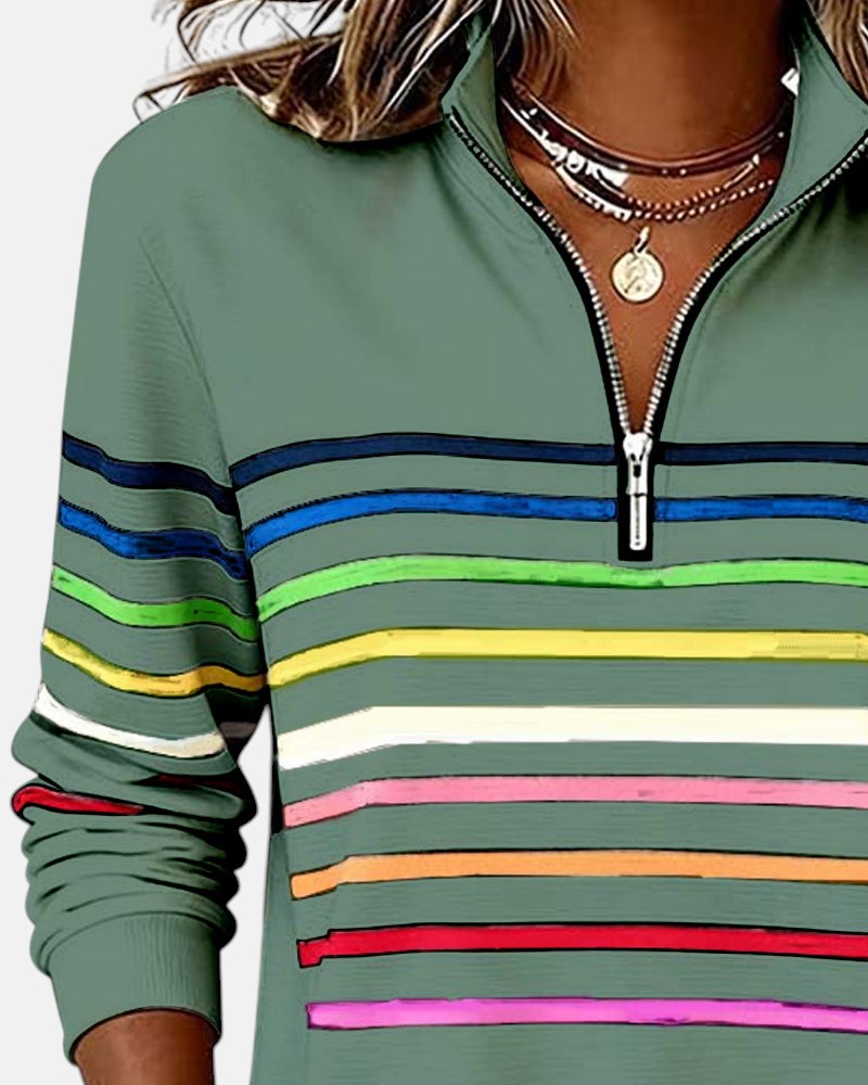 Verena | Striped Comfort Sweater