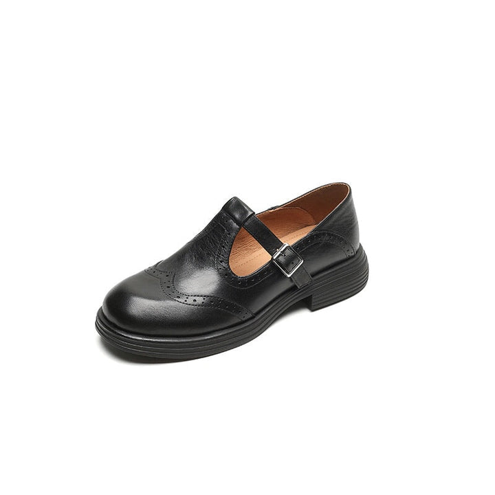Elowen | Classic Leather Mary Jane Shoes