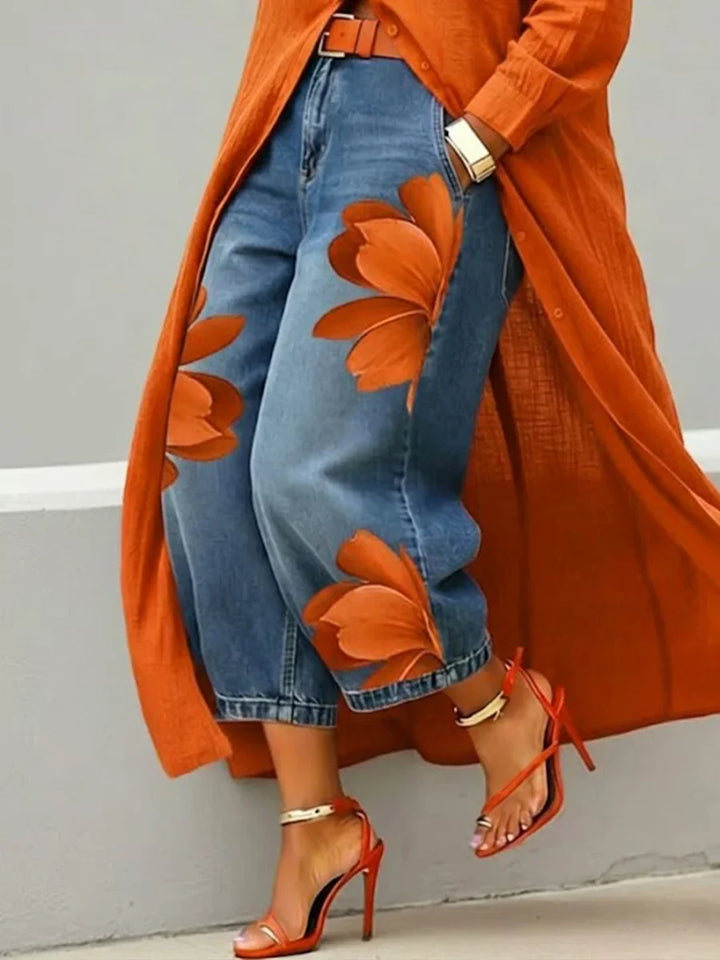 Elodie | Floral Embroidered Co-ord Set