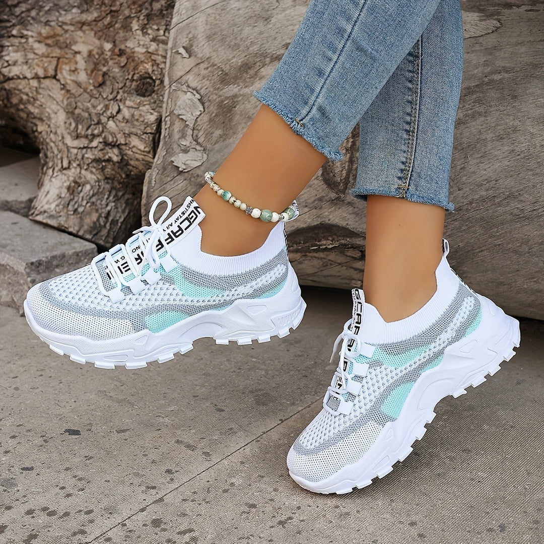 Eliza | Colour-Block Casual Sneakers