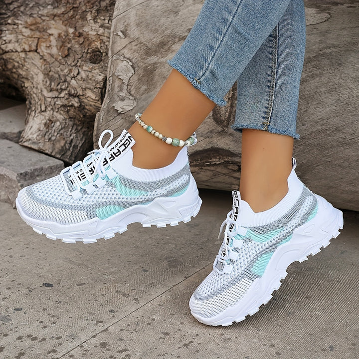 Eliza | Colour-Block Casual Sneakers