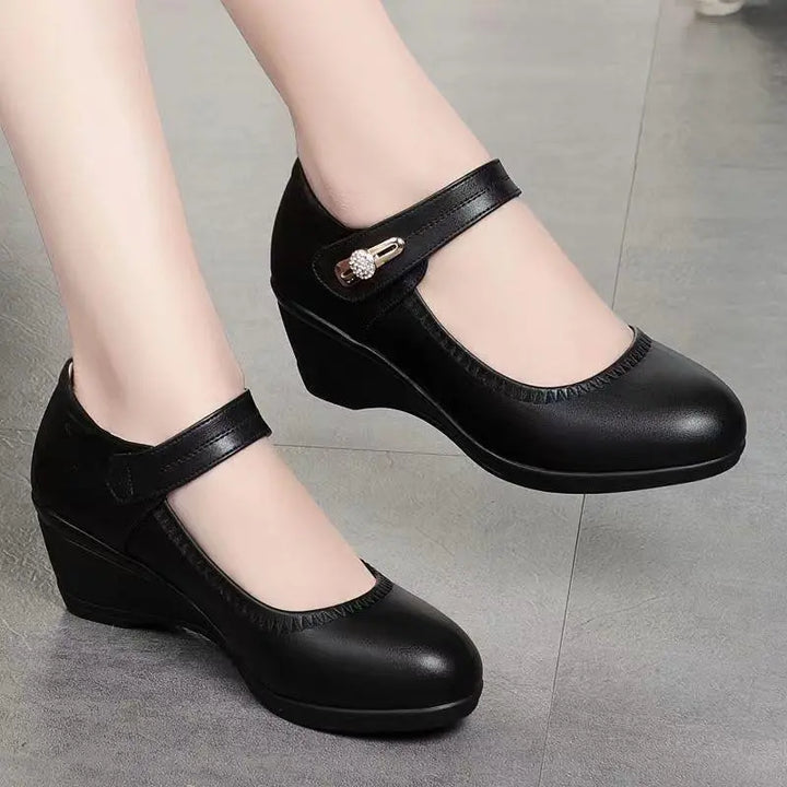 Lyra | Elegant Mid-Heel Comfort Shoes
