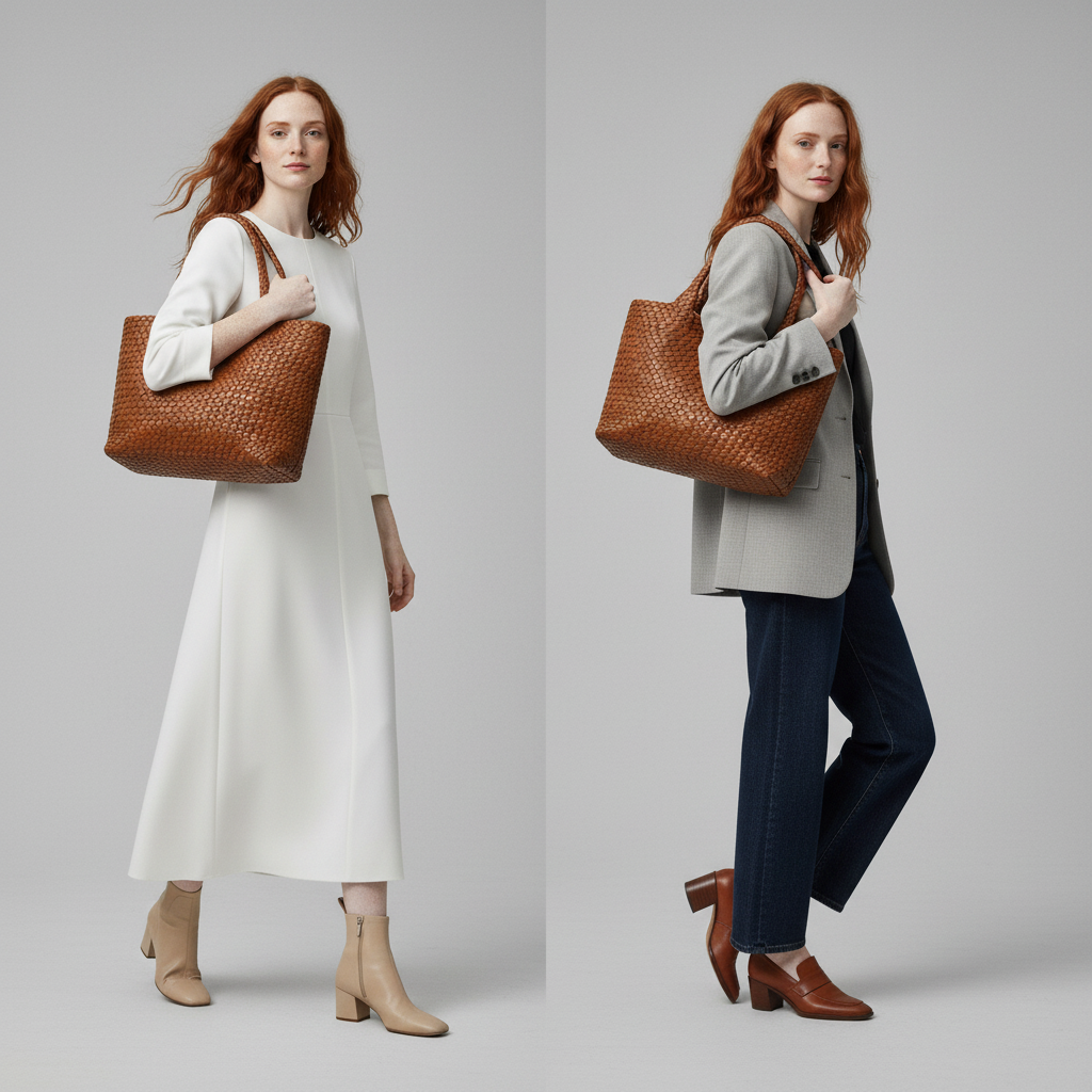 Harlow | Handcrafted Leather Tote Bag