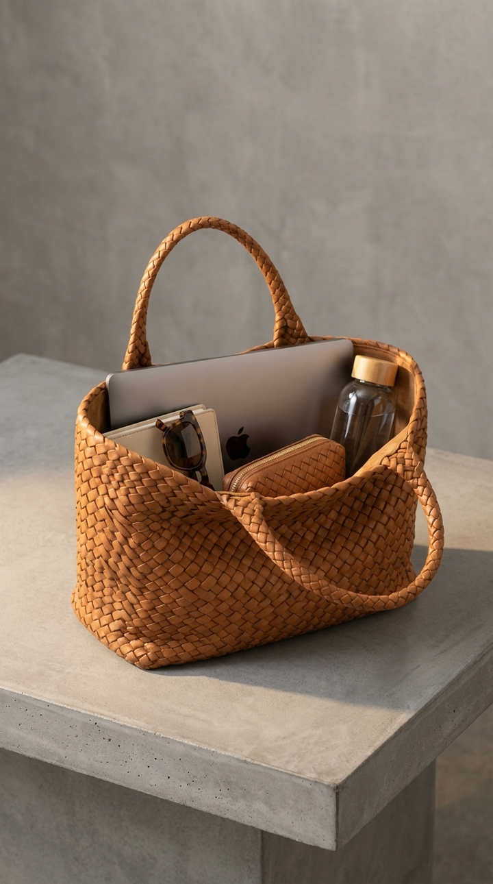 Harlow | Handcrafted Leather Tote Bag
