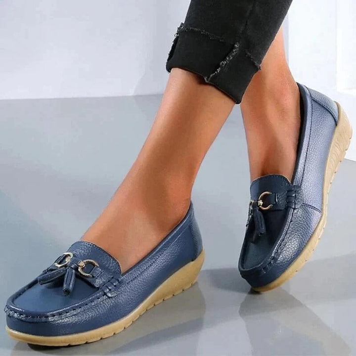 Velmora | Supportive Leather Comfort Loafers