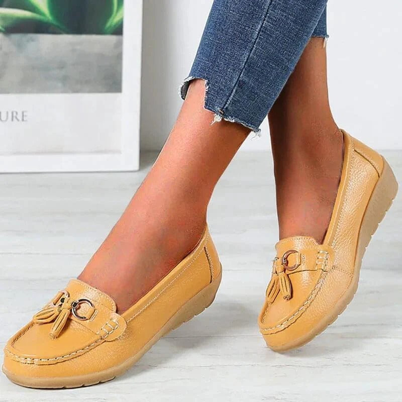 Velmora | Supportive Leather Comfort Loafers
