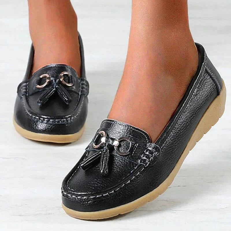 Velmora | Supportive Leather Comfort Loafers