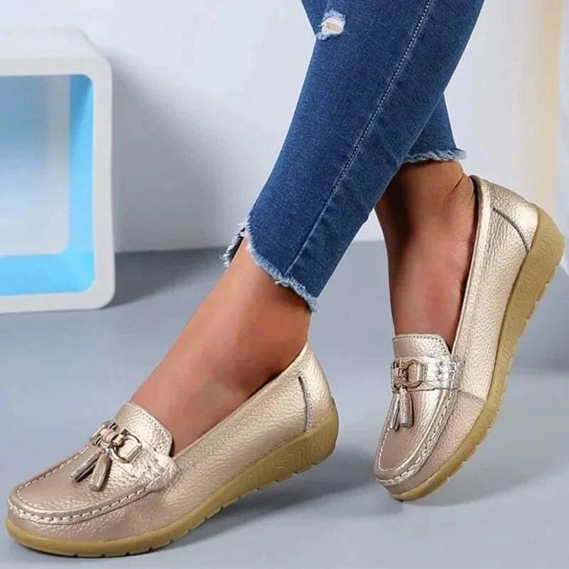 Velmora | Supportive Leather Comfort Loafers