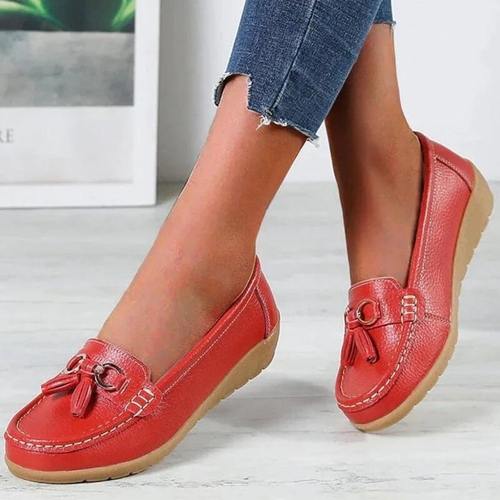 Velmora | Supportive Leather Comfort Loafers
