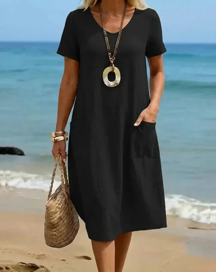 Stella | Fluid Casual Maxi Dress